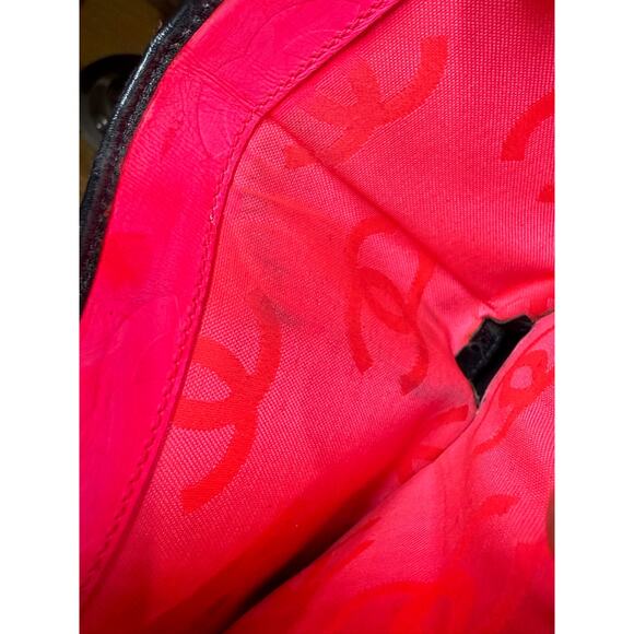 Chanel Black/White Quilted Ligne Cambon Bifold Kisslock Wallet*FULL Inclusion - Picture 6 of 16